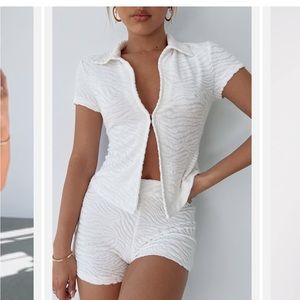 White Fox So Tempted Terry Set